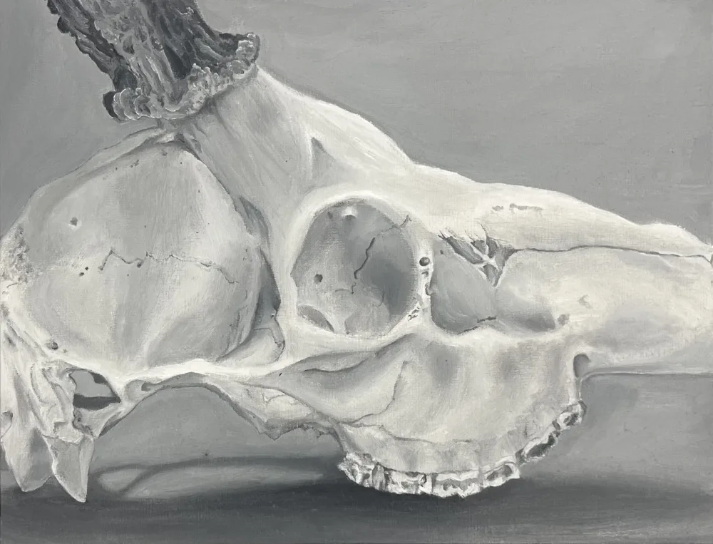 Wild Remains, painting by Erika Urano